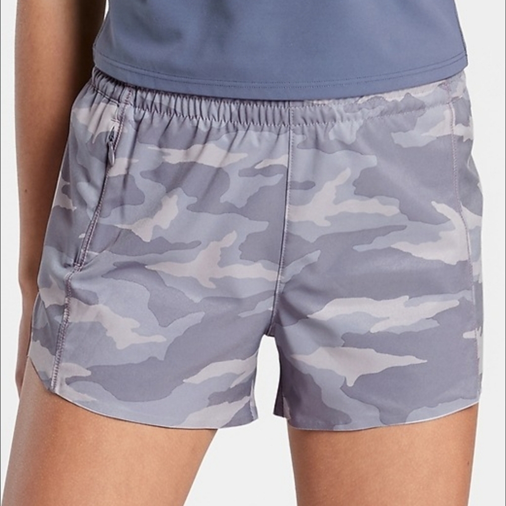 Athleta GIRL Heart The Hustle Camo Athletic Shorts